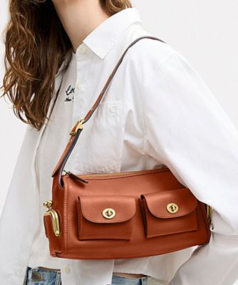 コーチ チャーリー 肩掛け 2wayワンショルダーバッグ ターンロック バケット ターンロック ハバーサック バッグ 27 | COACH/コーチ | 三越伊勢丹